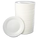 Dart 10PWQR 10.25 in White Laminated Foam Plate (Case of 500)