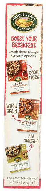 (NOT A CASE) Organic Flax Plus Red Berry Crunch Cereal
