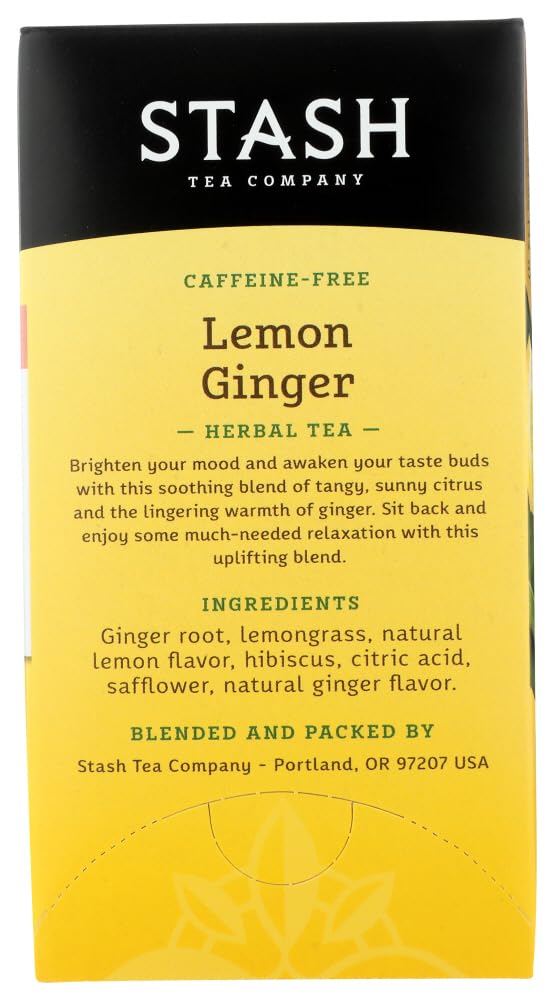 Stash Premium Herbal Tea Caffeine Free Peppermint, Pack of 2