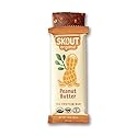Skout Organic Plant-Based Protein Bars Peanut Butter (12 Pack) - 10g Protein - Vegan Protein Bars - Only 3 Ingredients - Easy Snack - Gluten, Dairy