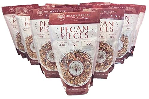 Orchard Fresh Raw Chopped Pecan Pieces, 10 lbs | Millican Pecan since 1888 | San Saba, Texas