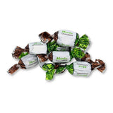 Chocolate Filled Mint Hard Candy - 25 lb (Approx. 2100 pieces)