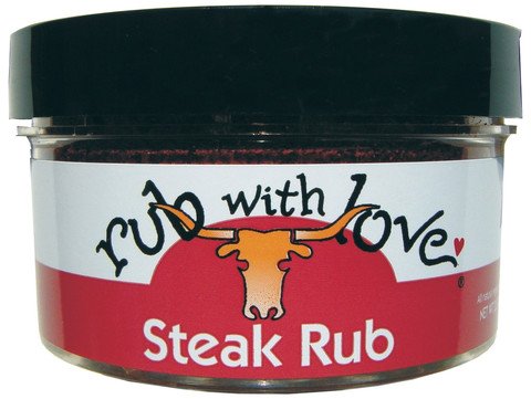 Rub With Love Steak Spice Rub, 3.5000-Ounce (Pack of 4)