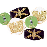 1 Dz. Military Rank Cookies! Leiutenants, Captain, Colonel, Master Sergeant, Promotions Army, Birthday Party Favors or Gift, Navy, Coast Guard