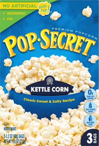 Pop Secret Old Fashioned Kettle Corn Microwave Popcorn 10.5 Oz