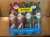 Febreze variety 4pack limited edition scents (apple cider/winter spruce,4)