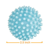 Bienstylife Reusable Laundry Dryer Balls - Eco Friendly Fabric Softener Alternatives Soften and Fluff Laundry Wrinkle Release(Set of 4 Random Color)