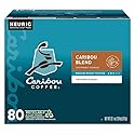 Worldwide Nutrition Bundle Compatible with Caribou Coffee K-Cups Medium Roast - Ground Coffee with Sweet, Spicy & Berry Notes - 80 Count Single-Serve