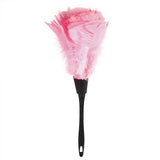 Turkey Feather Duster,Soft Feather Hand Dusters,Feathers Dyed Assorted Colors Of 5 Cleaning Tools (Pink)