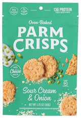Parmcrisps, Crisps Sour Cream Onion, 1.75 Ounce