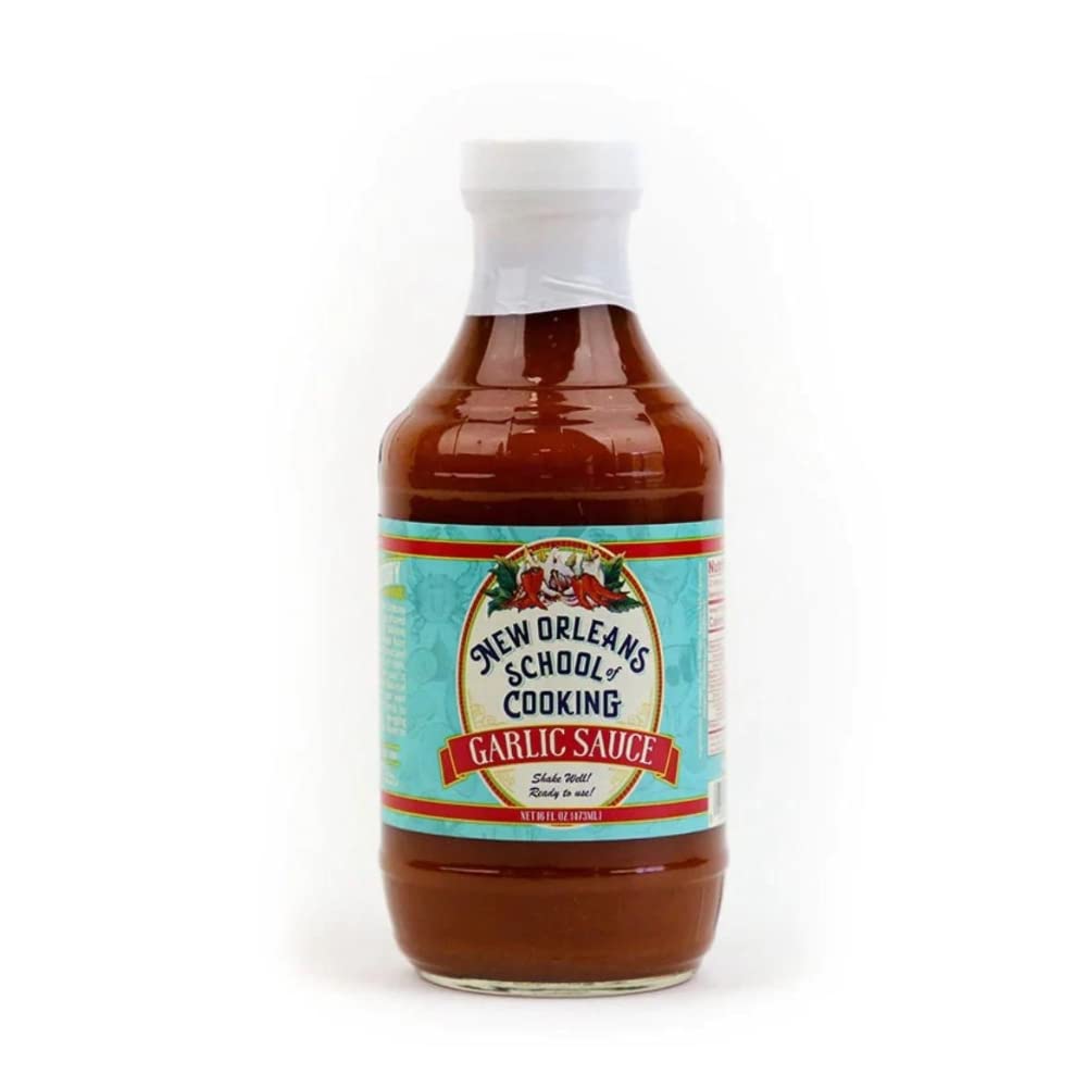 Garlic Sauce from New Orleans School of Cooking (16 Fl Oz)
