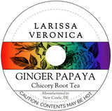 Ginger Papaya Chicory Root Tea (Single Serve K-Cup Pods) (12 pods, ZIN: 576932) - 2 Pack
