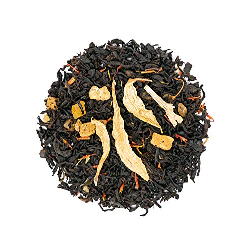 Simple Loose Leaf - Tropical Black Tea - Premium Loose Leaf Black Tea - High Caffeine - Hint of Caramel (4 Ounce)