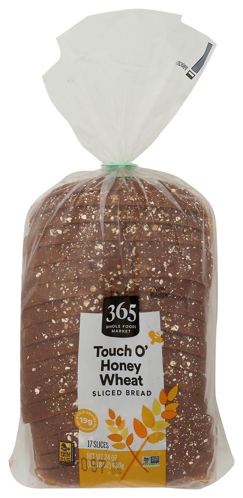 365 by Whole Foods Market Honey Wheat Bread, 24 OZ