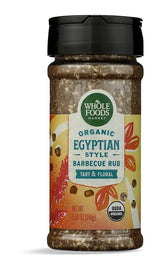 Whole Foods Market Organic Egyptian BBQ Rub, 5.5 Ounce