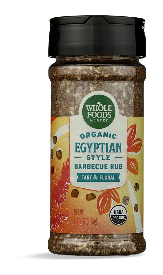 Whole Foods Market Organic Egyptian BBQ Rub, 5.5 Ounce