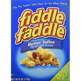 Fiddle Faddle Popcorn with Peanuts Three Box Bundle - 2 Butter Toffee and 1 Caramel 6 oz boxes