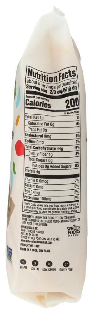 365 By Whole Foods Market Corn & Rice Fusilli Pasta, 8 Ounce