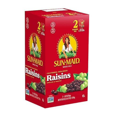 evsemo Sun-Maid California Sun-Dried Raisins (30 oz., 2 ct.)