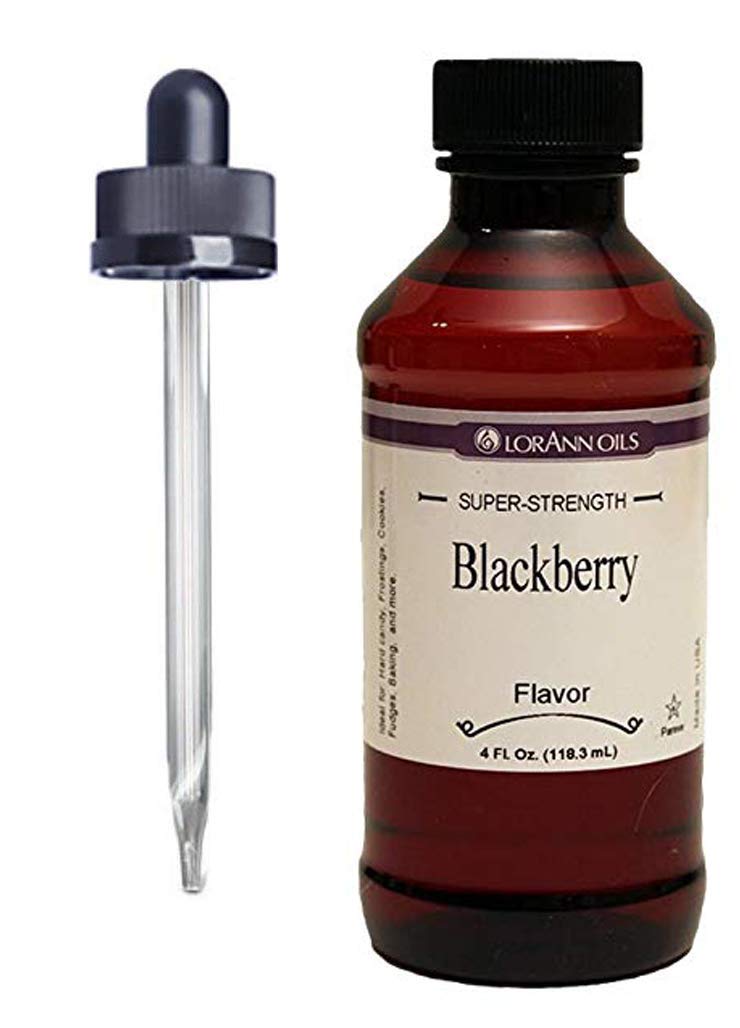 LorAnn Black Cherry SS Flavor, 4 ounce bottle - Includes a threaded Glass Dropper