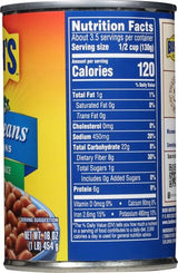 Bush's Canned Mild Red Chili Beans (Pack of 1), Plant-Based Protein, Excellent Source of Fiber, Low Fat, Gluten Free, in Mild Chili Sauce, 16 oz