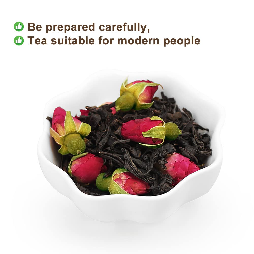 Plant Gift Rose Black Tea Bag 5.29oz (3g*50bags) MEI GUI HONG CHA Black Tea, Double Rose, Chinese Pure Nature, Health Care Mixed Tea, Combination