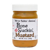 Bone Suckin' Sauce Mustard, Non GMO, Gluten and Fat Free, Great Tasting Condiment (2 Count, Variety)
