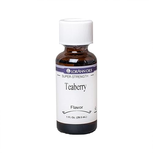 LorAnn Teaberry Super Strength Flavor, 1 ounce bottle