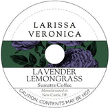 Lavender Lemongrass Sumatra Coffee (Single Serve K-Cup Pods) (Gourmet, Naturally Flavored, Whole Coffee Beans) (12 pods, ZIN: 575533) - 2 Pack