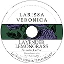 Lavender Lemongrass Sumatra Coffee (Single Serve K-Cup Pods) (Gourmet, Naturally Flavored, Whole Coffee Beans) (12 pods, ZIN: 575533) - 2 Pack
