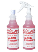 Apter Industries Ready-To-Use Glass Cleaner Ammonia-Free, 32oz. (Pack of 2)