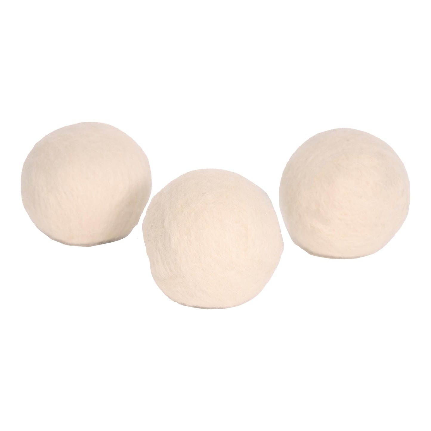 Reusable Wool Dryer Balls - Light Set (Pack of 3)