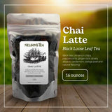 Nelson's Tea Chai Latte - Full-Bodied Black Tea with All-Natural Flavoring - with Spicy Chai blend with Cinnamon Chips, Peppercorns, Ginger Root
