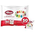 Albanese World's Best 12 Flavor Gummi Bear Cubs | 50-0.5oz Snack Packs of Candy | Miniature, Individually Wrapped, Soft Gummy |Cherry, Blue Raspberry