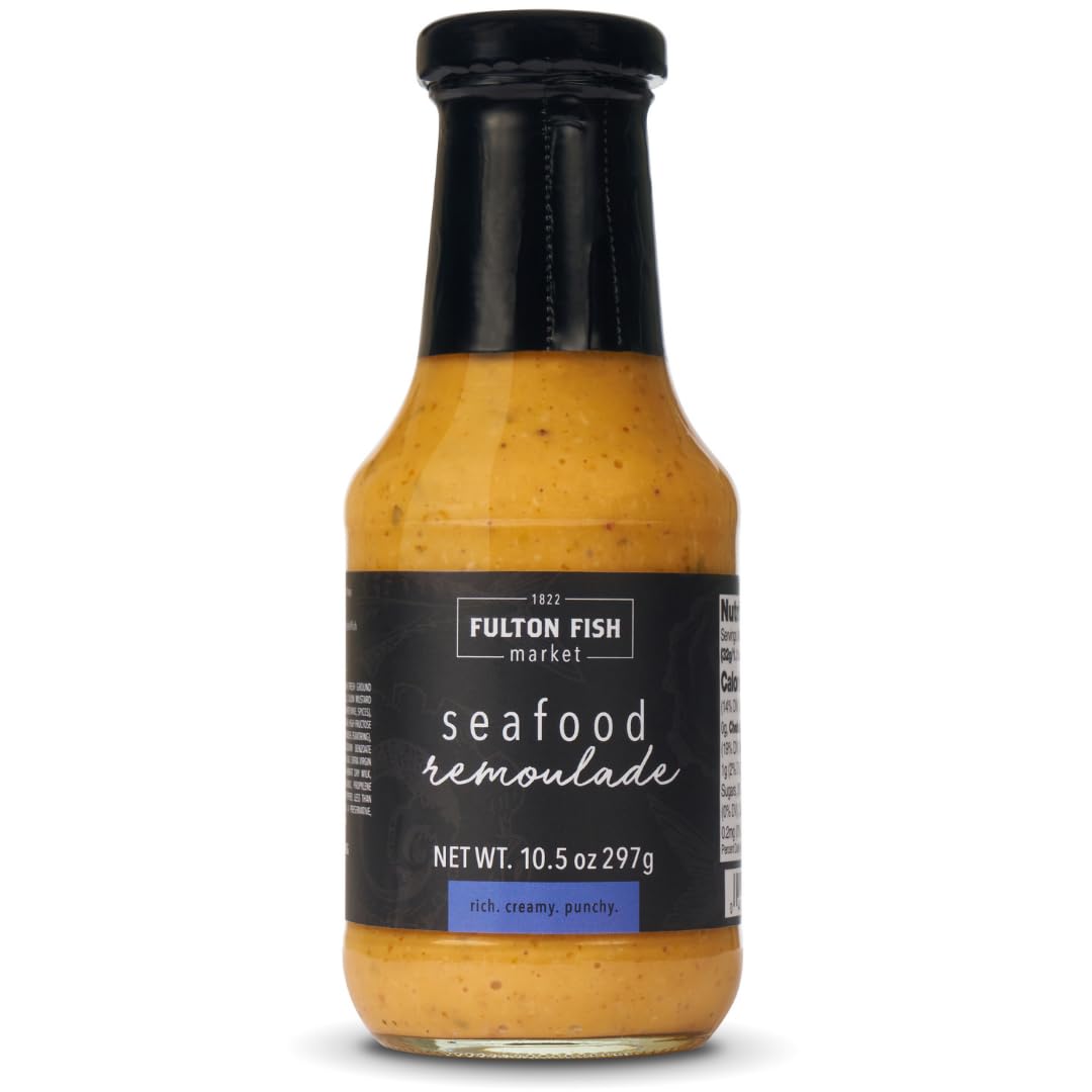 Fulton Fish Market Seafood Remoulade, Cajun Dipping Sauce, 10.5 oz