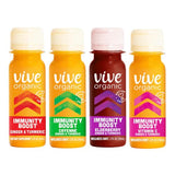 Vive Organic Immunity Boost Shot Sampler Pack | Immunity Boost Original | Immunity Boost Cayenne | Immunity Boost Elderberry | Immunity Boost Vitamin