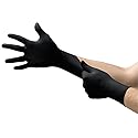 Ansell MICROFLEX MidKnight MK-296 Exam Standard Gloves - Size M, Black (Case of 1000)