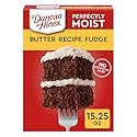 Duncan Hines Perfectly Moist Butter Recipe Fudge Cake Mix, 15.25 oz.