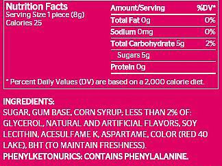 Hubba Bubba, Max Original Bubble Gum, 5 Count