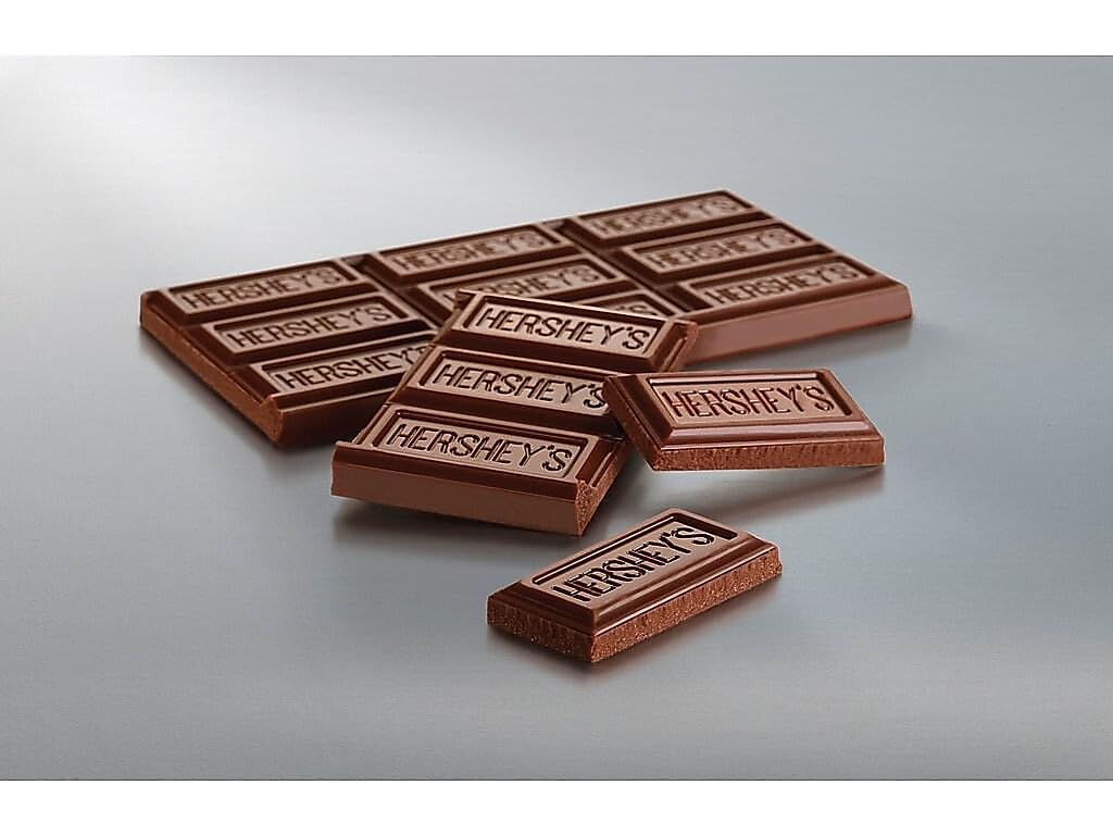 HERSHEY'S Chocolate Candy Bar, 1.55 Ounce (Pack of 36)