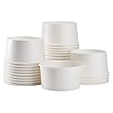 Karat [24oz - 600 ct] Paper Soup Bowls for Hot/ Cold Food - Ideal for Soup, NoodIes, Pasta and Snacks - White (C-KDP24W)