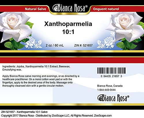 Bianca Rosa Xanthoparmelia 10:1 Salve (2 oz, ZIN: 521657) - 2 Pack