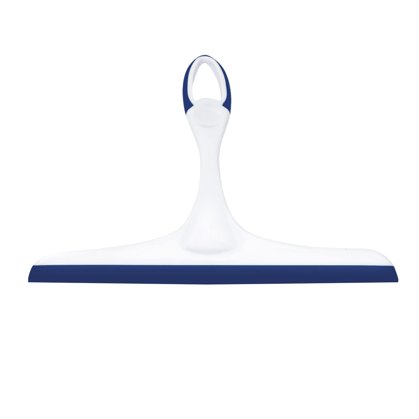 CleanAide All-Purpose Squeegee for Windows, Glass, Mirrors, and Shower Doors, Streak-Free 9.75" TPR Blade with Non-Slip 8.5" Handle for Bathroom