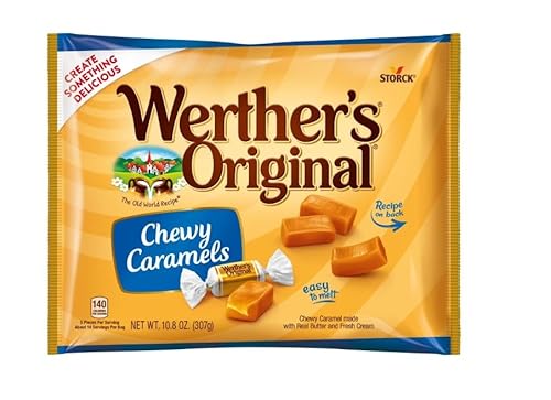 Storck Werther's Original Chewy Caramels, 10.8 ounces (Pack of 2).