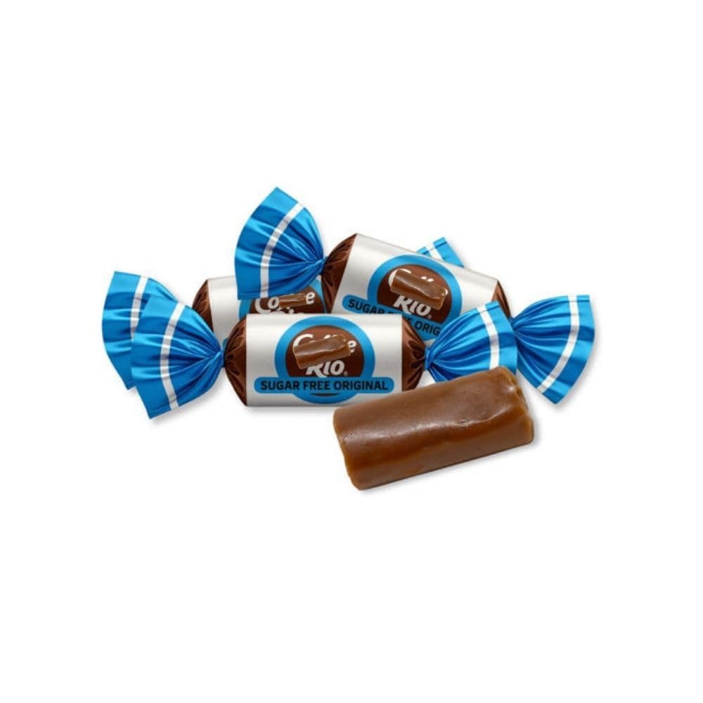 Sugar Free Original Coffee Flavored Hard Candy Individually Wrapped Bulk Bag - 25 lb (Approx. 2000 pieces)