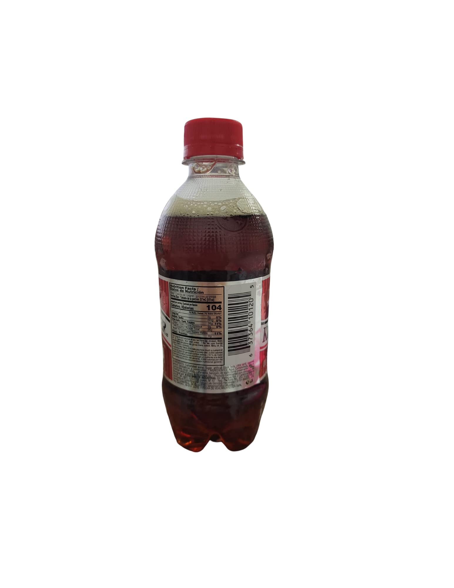 Kola Shaler 12 FL OZ (6pack) Cola Flavor Soft Drink from Nicaragua