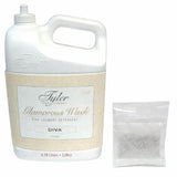 Tyler Candle Wash Diva 128 Fl Oz Laundry Detergent/w Dryer Sachet Single Pouch, Pull and Pour Spill Proof Cap