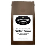 Carmel Valley Coffee Roasting Foglifter® Reserve - Whole Bean Organic Medium Dark Roast Coffee, Connoisseur's Premium Blend, Citrus Zest & Toffee
