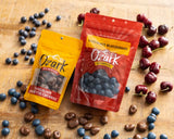 OZARK NUT ROASTERS, Chocolate Amaretto Cherries, Chocolate-Flavored Cherry Snacks, World-Class Gourmet Milk Chocolate Coated Cherries, Resealable Pack