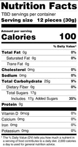 Candy Raisins, Bulk Size, (1 lb. Resealable Zip Lock Stand Up Bag)